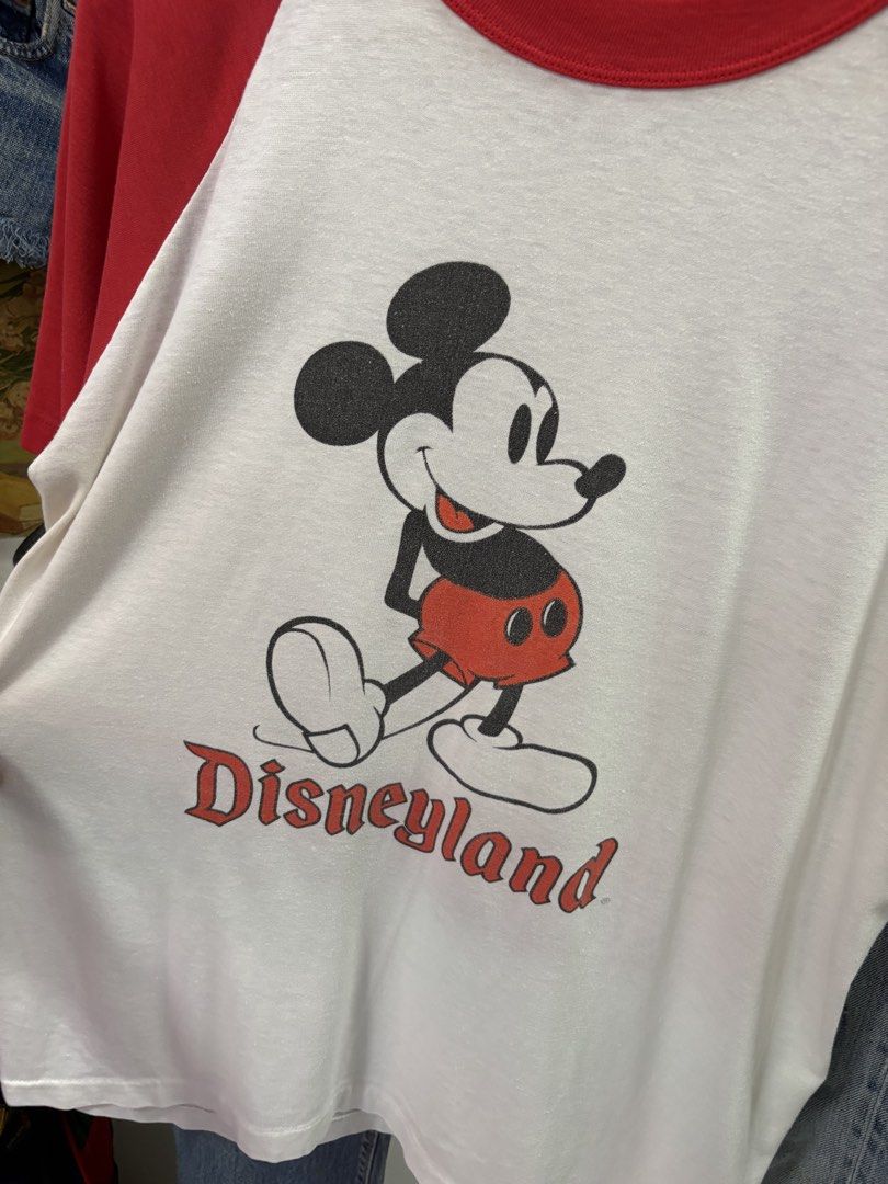 1980’s Mickey Mouse Disneyland. (Category: Tshirts & Polo Shirts ) located in Paranaque City. Submitted by arcvintage (Listing ID 1469005137, Image 2). Description: 1980’s Mickey Mouse Disneyland. Size: Medium Chest: 21” Length: 27” Flaws: Color rate: 9/10 P1000 plus shipping fee. Sizing is determined by measurements not by the garment tag. Disclaimer: Arc Vintage is not affiliated with the official brand’s displayed. All rights to the brands log