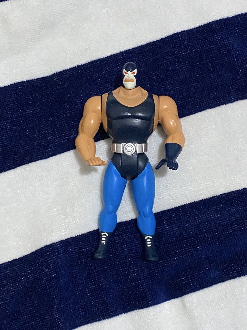 1994 Kenner Bane action figure (Category: Action & Battle Toys) located in Urdaneta. Submitted by prelovedandfound (Listing ID 1469111478, Image 1). Description: This figure is the vintage 1994 Kenner Bane action figure from Batman: The Animated Series. In good condition Location: Urdaneta Pangasinan.
