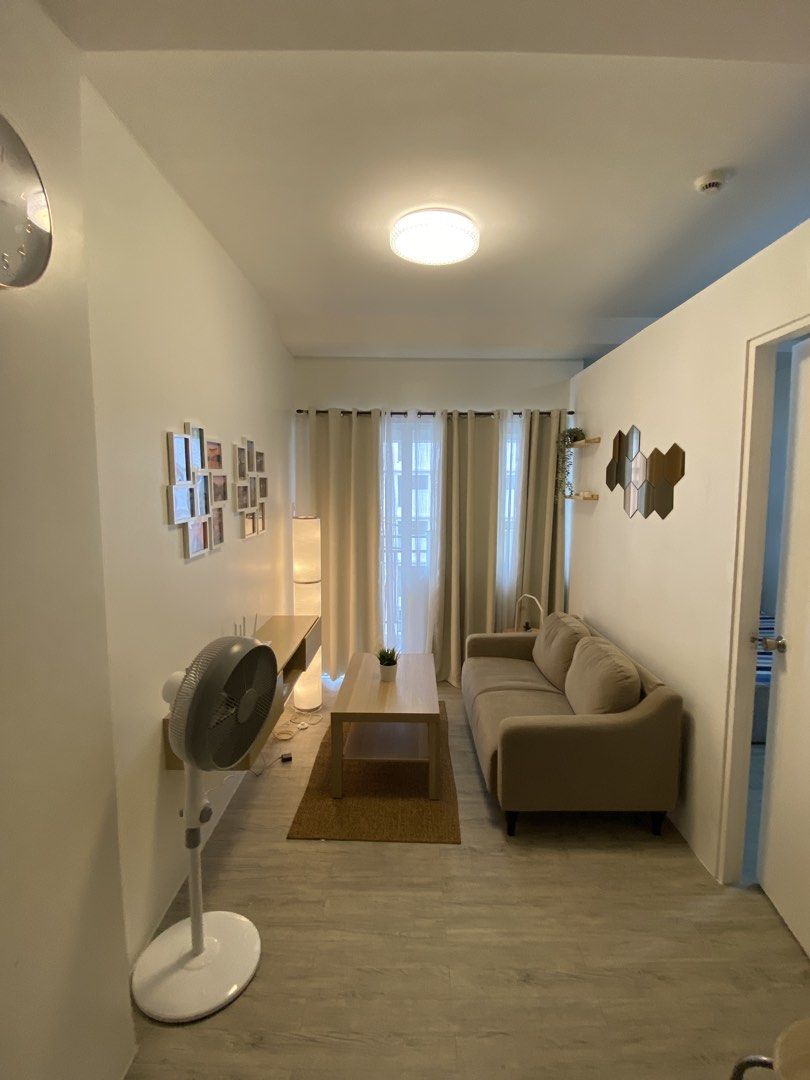 1 bedroom for rent (Category: Apartments & Condos) located in Las Pinas. Submitted by charles.amaia01 (Listing ID 1468961862, Image 3). Description: 1 Bedroom unit Deluxe 32.5sqm With balcony Newly interior 20k monthly Rent 1 month deposit 2 months advance 1 year contract Inclusive of Association dues Inclusion: Aircon Refrigerator Builtim Induction cooker Washing Machine Water heater Queen bed Sofa .