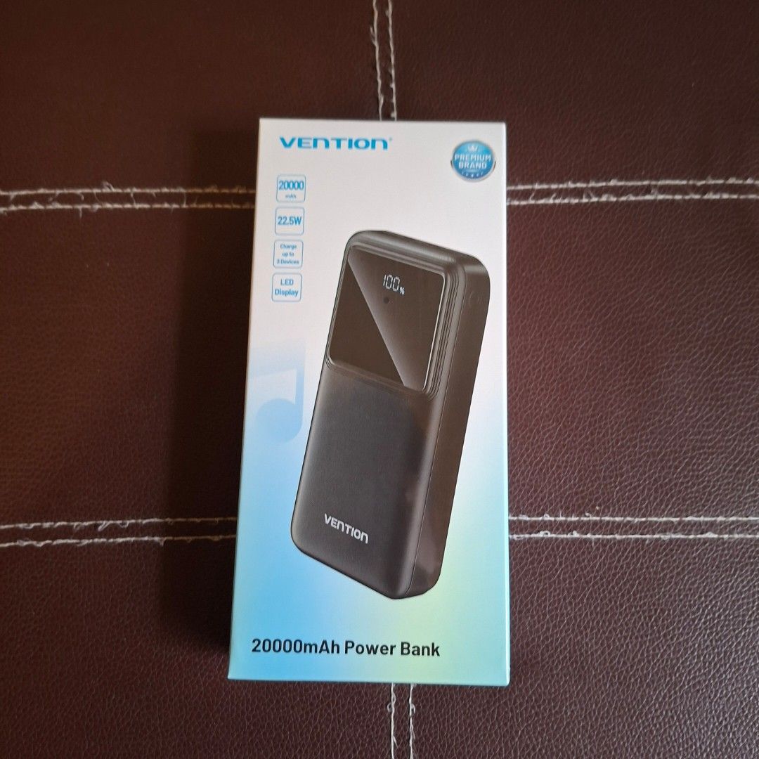 20,000 mah vention powerbank (Category: Cleaning Tools & Supplies) located in Manila. Submitted by bargain-master (Listing ID 1469054426, Image 2). Description: .