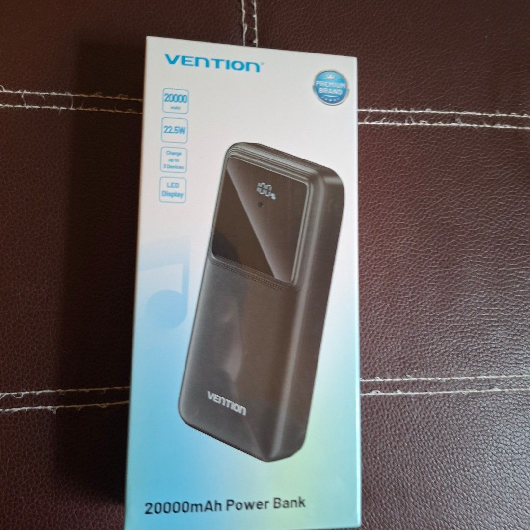 20,000 mah vention powerbank (Category: Cleaning Tools & Supplies) located in Manila. Submitted by bargain-master (Listing ID 1469054426, Image 3). Description: .