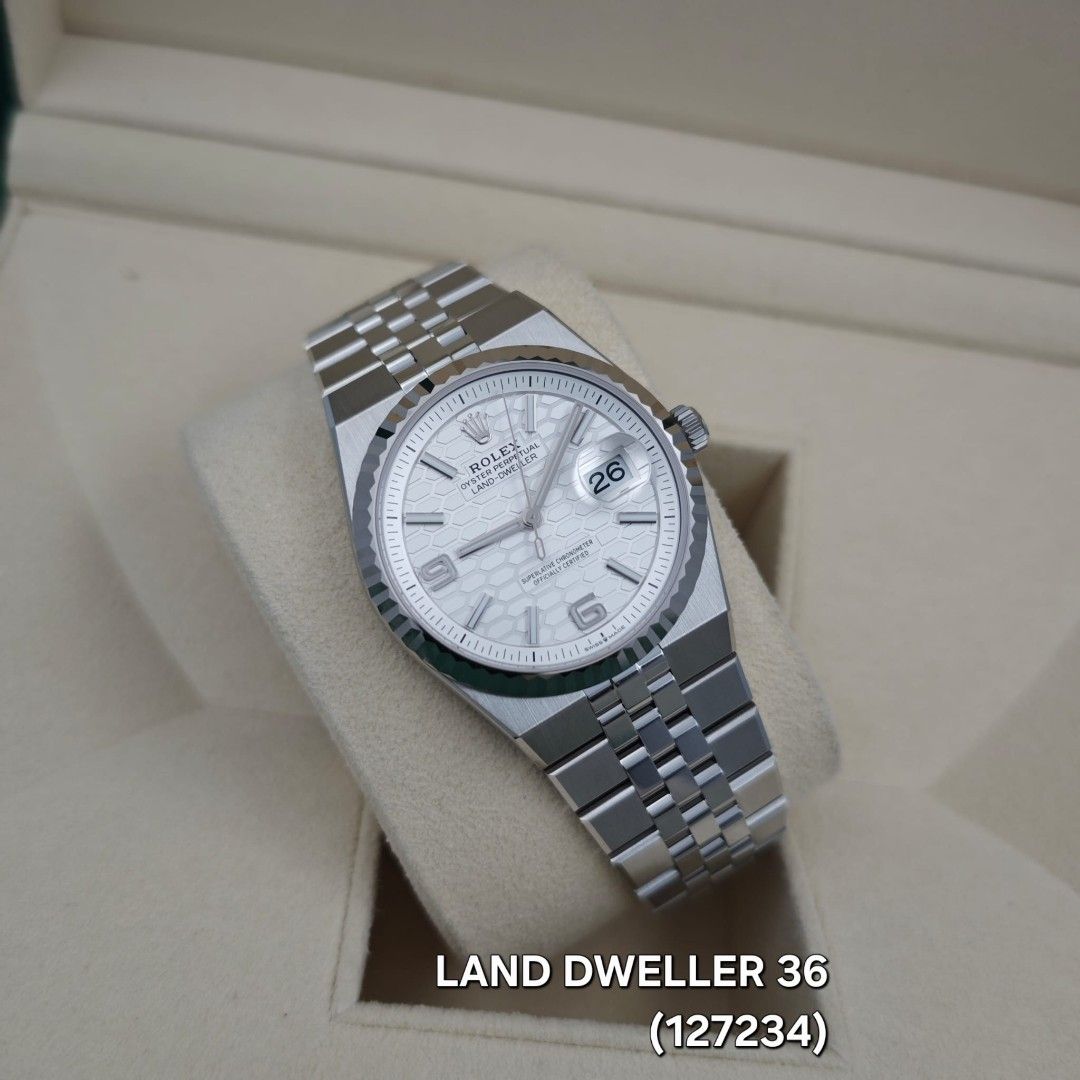 2026 LAND DWELLER (Category: Luxury Watches) located in Taguig. Submitted by atlwatchesph (Listing ID 1469156760, Image 1). Description: ⌚️ 2026 LAND DWELLER ⌚️ MODEL 127234 ⌚️ YEAR 2026 BRAND NEW/ COMPLETE SET 🏷 PHP 1,207,000.00 negotiable ⌚️Watch posted is available & in stock 🤝📲 Posted price Slightly negotiable. For serious inquiries- please message me directly for best deal possible 💯All timepieces posted & sold are all authentic, genuine