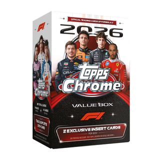 [現貨] 2026 Topps Chrome Formula 1 - F1, 玩具收藏品, 集換式卡牌, 盒子及箱子 - Carousell