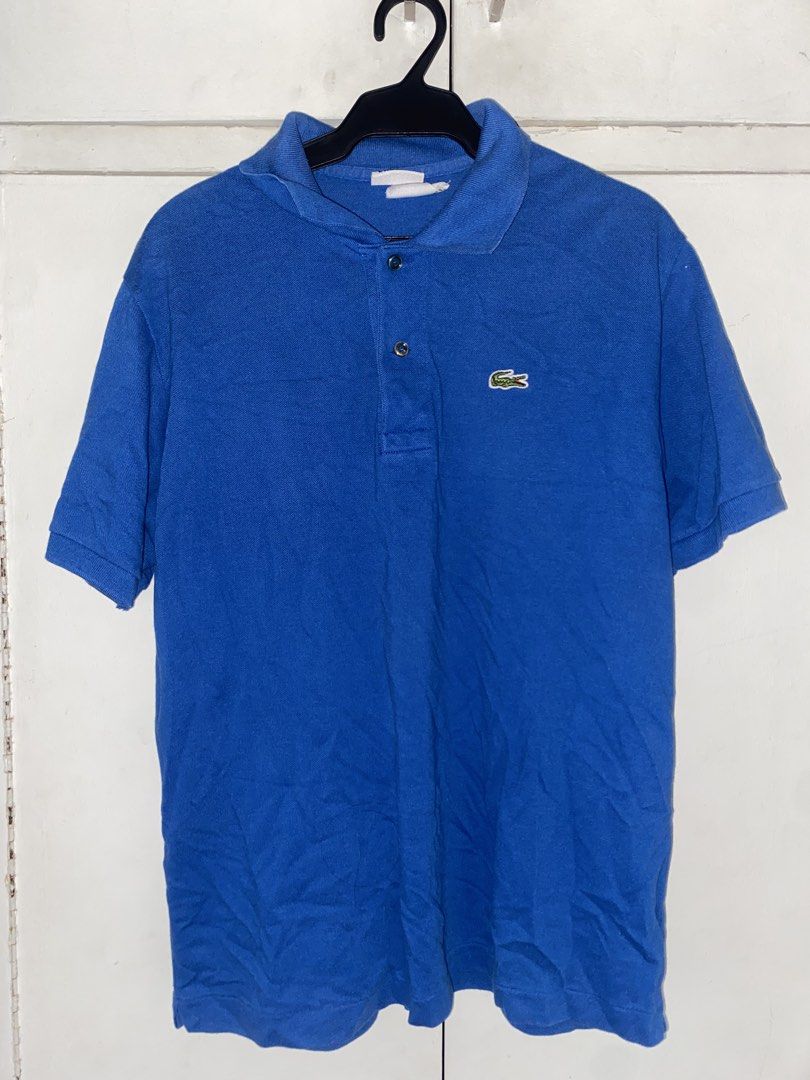 2PCS Lacoste Polo Shirt Bundle Red and Blue (Category: Tshirts & Polo Shirts ) located in Manila. Submitted by pems25 (Listing ID 1468944595, Image 2). Description: - Set of 2 Lacoste polo shirts (Red and Blue) - Classic two-button placket design - Iconic green embroidered crocodile logo on the chest - Short sleeves with comfortable ribbed cuffs - Perfect for casual wear and easy to match with jeans or shorts.