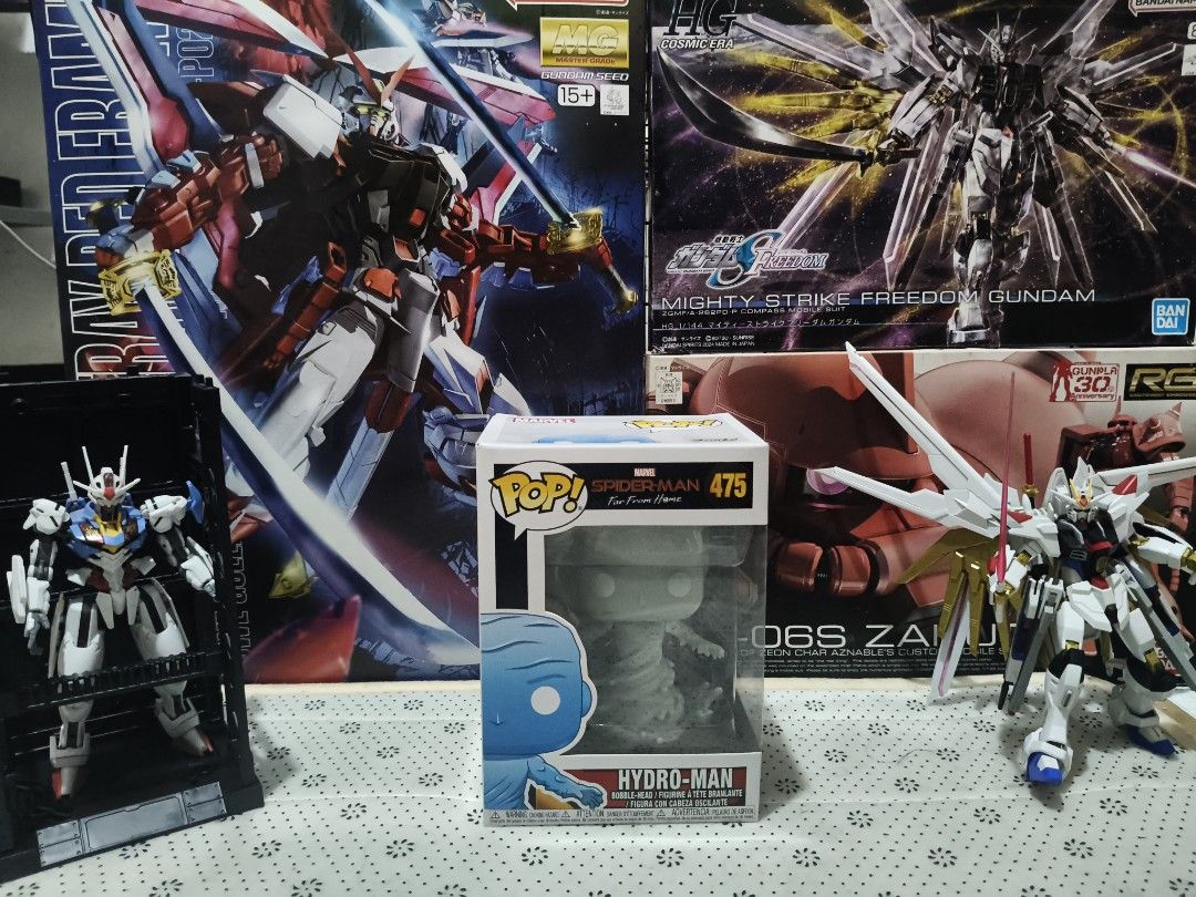 #475 HYDRO MAN (SPIDER-MAN: FAR FROM HOME) (Category: Figurines & Statues) located in Marikina City. Submitted by iamkurbiii (Listing ID 1468997200, Image 1). Description: CONDITION: 9/10 MIB MODE OF PAYMENT - GCASH - GO TYME - BDO.