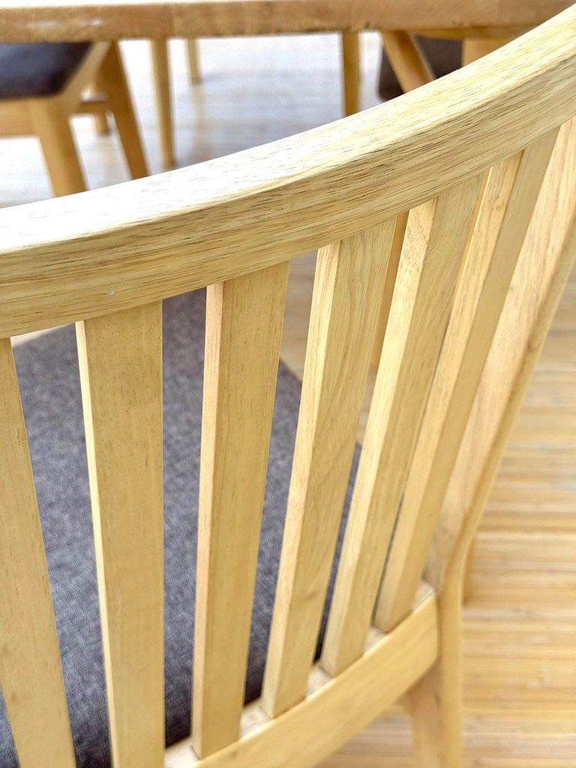 4-Seater Dining Set (Category: Tables & Sets) located in Manila. Submitted by elliefurnies31 (Listing ID 1469128264, Image 3). Description: JAPAN SURPLUS NITORI 4 SEATER DINING SET IN GOOD CONDITION SIZE: 27.5H x 55L x 31.5W inches 17H x 16L x 16W inches.