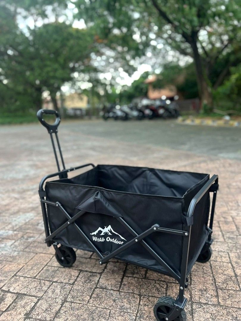 75 cm medium folding wagon trolley 🛒 (Category: Other Sports Equipment and Supplies) located in Las Pinas. Submitted by schomeandoutdoorph (Listing ID 1468938703, Image 2). Description: brandnew medium wagon trolley 1600 only medium size heavyduty up to 150kgs load capacity laspinas and general trias cavite location pickup or delivery.
