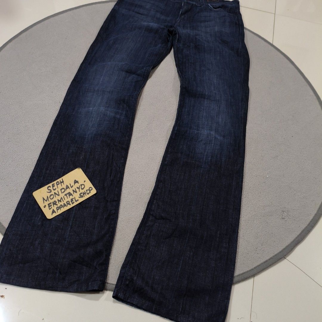 7 for all mankind highwaist bootcut jeans (Category: Jeans) located in Calatrava. Submitted by ermitany0 (Listing ID 1469105528, Image 2). Description: 7 for all mankind highwaist bootcut jeans very good condition size: 28 ( 30 actual size ) length: 43.5" Hem: 9" front rise: 9.25" color may vary due to lighting ✅ check photos for more details ✅⬇️ location: Negros Occidental PM if interested 📩📩📩📩.