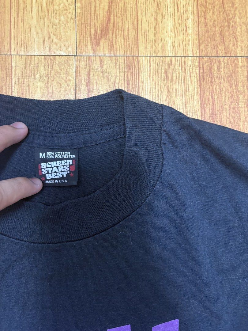 Vintage 80’s Tough Nuts shirt (Category: Tshirts & Polo Shirts ) located in Santa Maria. Submitted by saturday.archives1 (Listing ID 1468998182, Image 3). Description: 18x28 Single stitch all over Bleach stain lang .