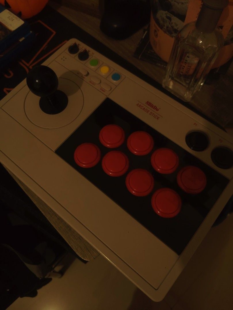 8bitdo controller (Category: Controllers) located in Manila. Submitted by kyabetsu_jye (Listing ID 1469010586, Image 1). Description: 8bitdo fs ₱1500 (1,4k for sure buyers) No box (Box was damaged) Inclusions: - Original USB-C Charger - USB 2.4 g Meet ups preferred!! (Para ma test) Can do meet ups: Fairview/SM North (Up to schedule) Lalamove/Jnt Payment: Cash/Gcash Rfs: Di na nag lalaro ng arcade games and need funds.