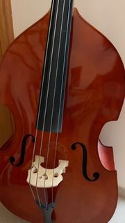 1/2 低音大提琴 Double Bass, 興趣與生活, 樂器 - Carousell