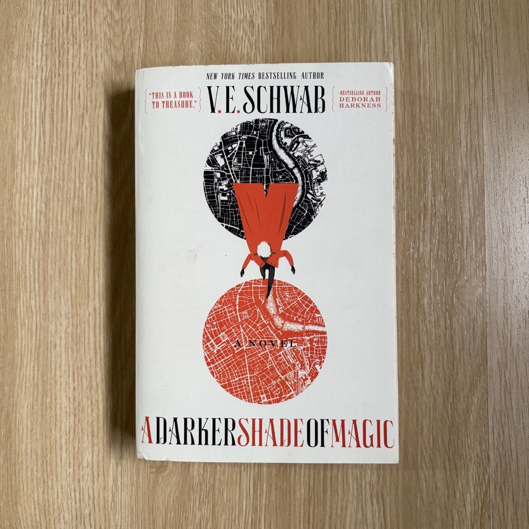 A DARKER SHADE OF MAGIC by V.E. Schwab (Category: Storybooks) located in Makati City. Submitted by yoiscart (Listing ID 1468998504, Image 1). Description: A DARKER SHADE OF MAGIC * Well Used, Well Read * Foxing * RFS: I already have an e-reader + decluttering Loc: Makati .