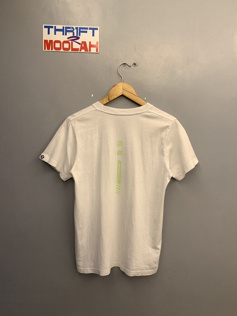 AAPE BY A BATHING APE EMBROIDERED TEE (Category: Tshirts & Polo Shirts ) located in Cavite. Submitted by thrift2moolah (Listing ID 1468979567, Image 2). Description: - AAPE BY A BATHING APE EMBROIDERED TEE Size S on tag 18/25 Excellent condition 9/10 Color rate Needwash only 750 plus sf .