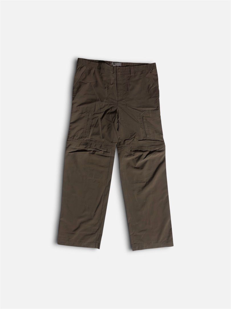 ACG Nike Convertible pants (Category: Activewear) located in Manila. Submitted by youngvill (Listing ID 1468797210, Image 1). Description: - Color: brown - Closure: Button waist - Pockets: Secure zippered side pockets - Condition: slightly lose sa bewang pero may belt loop naman - Ideal for: Outdoor trails or casual city walks.