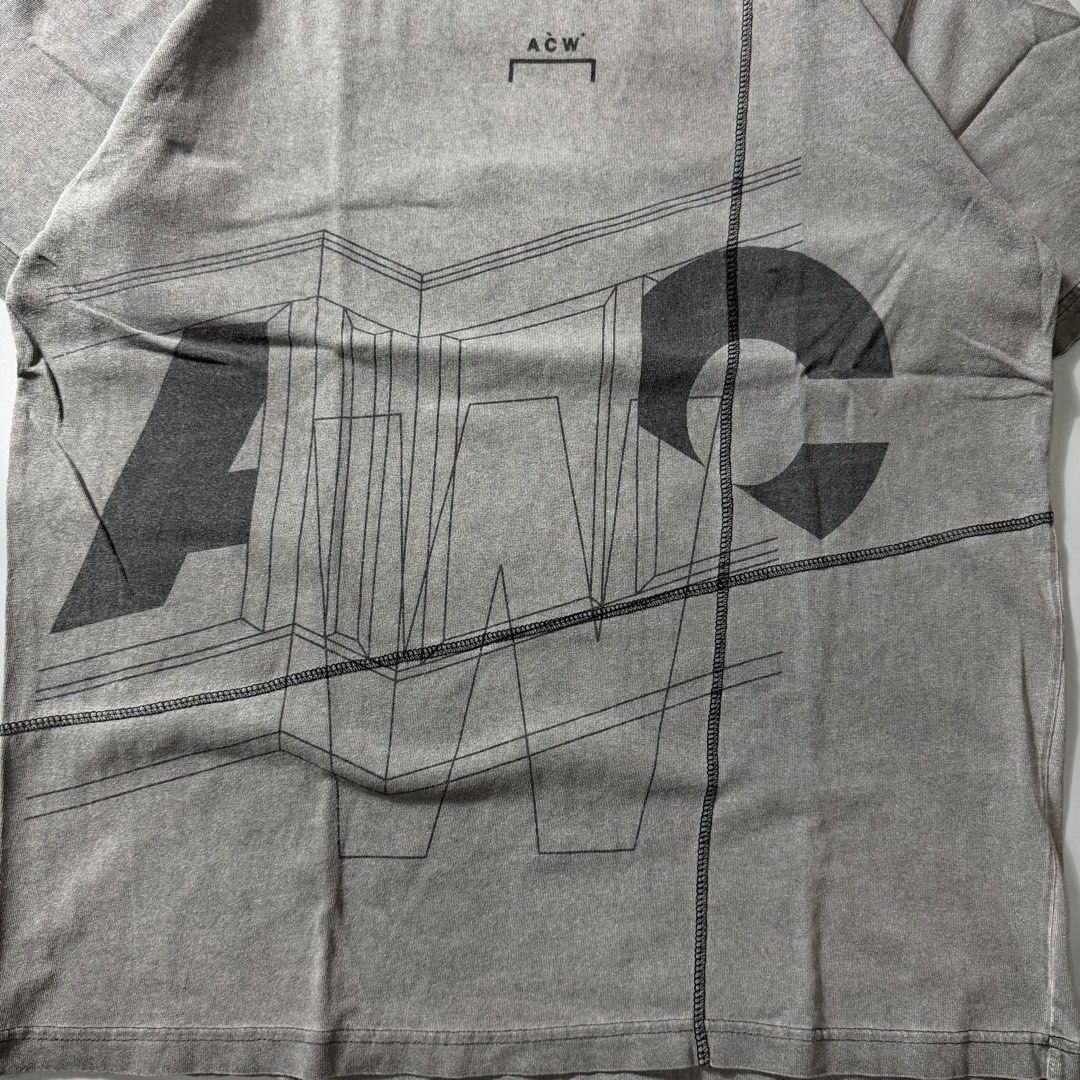 A-COLD-WALL* Graphic Tee Grey (Category: Tshirts & Polo Shirts ) located in Dagupan City. Submitted by dgp.plvg (Listing ID 1468952768, Image 3). Description: ACW ACID WASHED DECONSTRUCT TEE Size: XL Width: 23.5” Length: 30” Condition: Excellent Issues: minor stain (check last pic) Mine: ₱3,000.