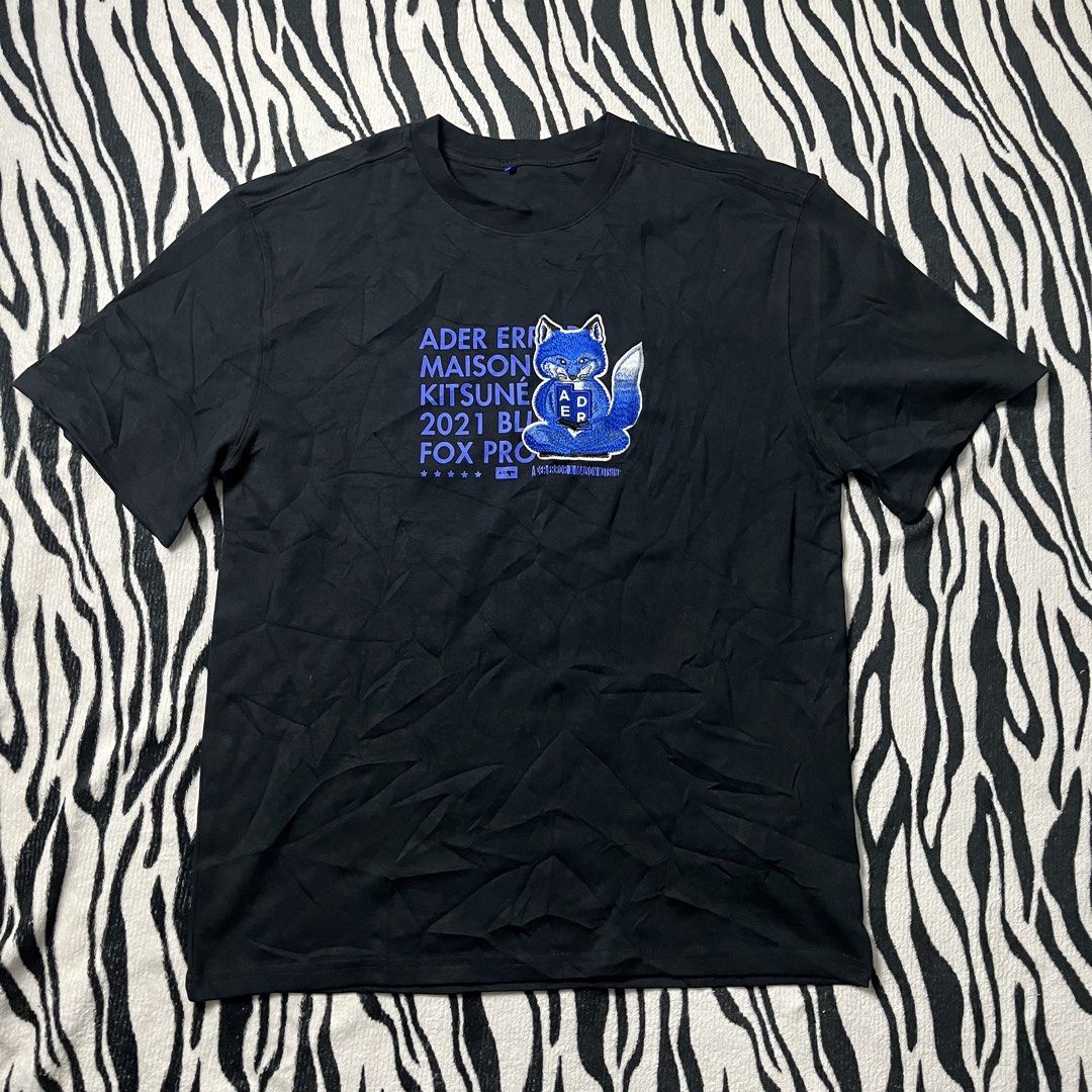 Ader X Maison kitsune (Category: Tshirts & Polo Shirts ) located in Manila. Submitted by royaldripmanila (Listing ID 1469086639, Image 1). Description: No issue W21 L28.5.