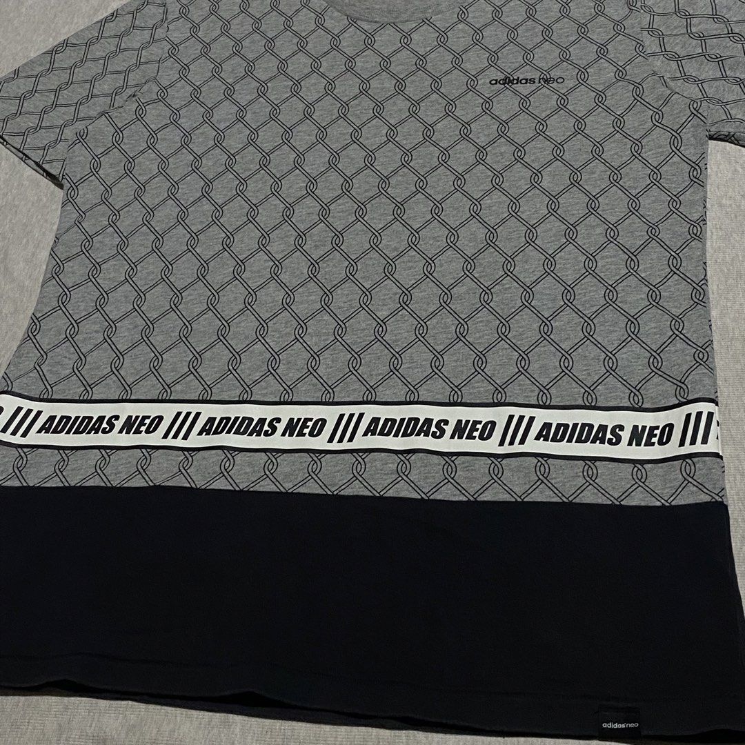 Adidas (Category: Shirts) located in Mabalacat. Submitted by stellargarments (Listing ID 1468971896, Image 3). Description: Length : 28 Width : 20 Condition : 9/10 buong buo pa mga logos with adidas patch with necktag&qr cotton fabric makinis pa tela need wash no major stain fresh from bale.