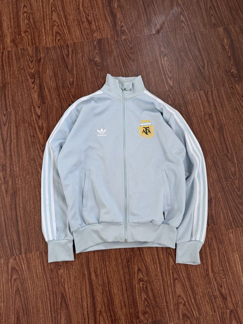 Adidas - Vintage Adidas AFA Track Jacket (Category: Coats, Jackets and Outerwear) located in Taguig. Submitted by shhhhselection (Listing ID 1469088053, Image 1). Description: “Vintage Adidas Argentina AFA Track Jacket” Authentic Large Width - 24” Length - 26” Excellent Condition No Issue 1498 Pesos Only!.