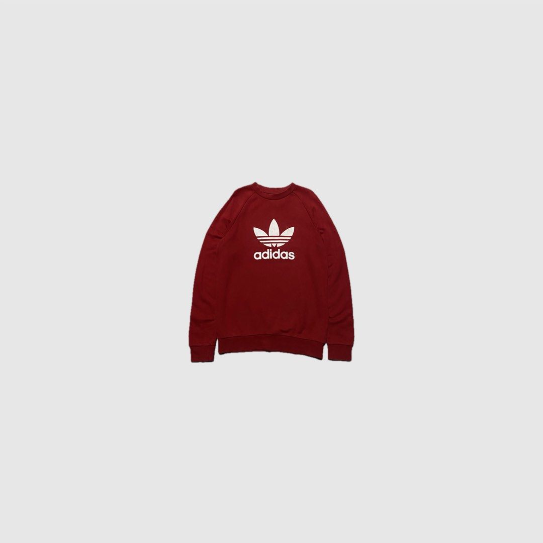 Adidas Big Tre-foil Sweater (Category: Hoodies) located in Cavite. Submitted by kali_galleria (Listing ID 1468935091, Image 1). Description: Available 🏷️ Adidas Big Tre-foil Sweater • Excellent Condition: 9.8 • Color rate: 9.8 • Width: 20 • Length: 27 • Best Fit: M • Issue: 🏷️350 + SF “Thrift with your fingertip👆🏼”.