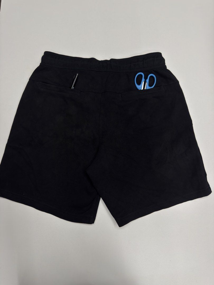Adidas Black Athletic Shorts with Drawstring (Category: Shorts) located in Bustos. Submitted by thenlnclot60500 (Listing ID 1468970663, Image 2). Description: - Brand: Adidas - Color: Black - Waistband: Elastic with adjustable drawstring and inner branding print - Pockets: 2 side slip pockets and 2 back welt pockets - Material: Recycled polyester pocket lining - Origin: Made in Cambodia.