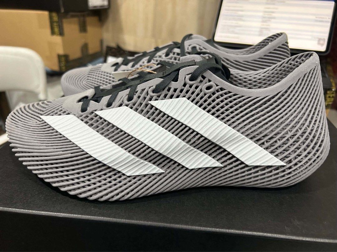 Adidas Climacool Laced Gray White Shoes (Category: Sneakers) located in Manila. Submitted by juandefuca00172 (Listing ID 1468996102, Image 2). Description: - Brand: Adidas Climacool - Color: Gray with white stripes and black accents - Size: US 7.5 / UK 7 / EU 40 2/3 - Design: Unique 3D printed lattice texture throughout the upper - Inclusions: Original box included - Condition: Fresh and ready to wear.