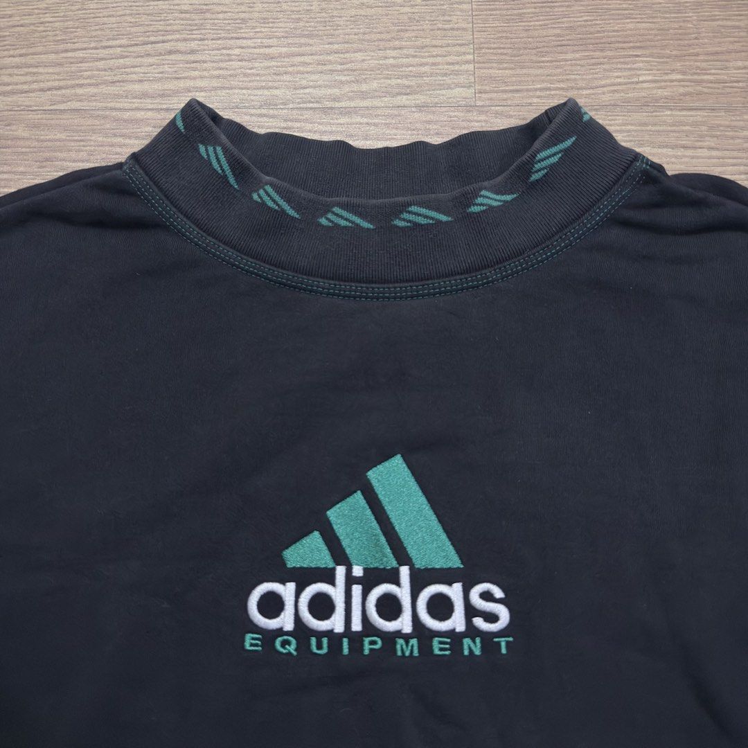 Adidas Equipment mock neck Sweatshirt (Category: Coats, Jackets and Outerwear) located in Imus. Submitted by casterhitz (Listing ID 1468932251, Image 2). Description: XL 24x29 No issue Excellent condition .