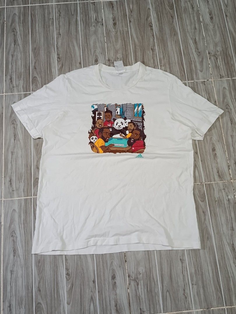 ADIDAS NBA PLAYERS TSHIRT (freeshipping) (Category: Tshirts & Polo Shirts ) located in Quezon City. Submitted by gyl-stop (Listing ID 1469081957, Image 1). Description: free shipping 22.5 x 28 very good condi cr: 9.5/10 issue: cut main tag.