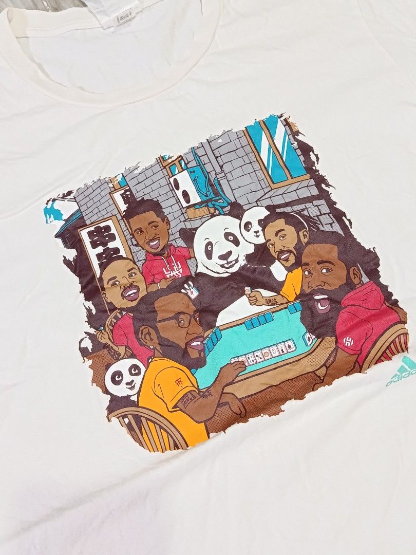 ADIDAS NBA PLAYERS TSHIRT (freeshipping) (Category: Tshirts & Polo Shirts ) located in Quezon City. Submitted by gyl-stop (Listing ID 1469081957, Image 3). Description: free shipping 22.5 x 28 very good condi cr: 9.5/10 issue: cut main tag.