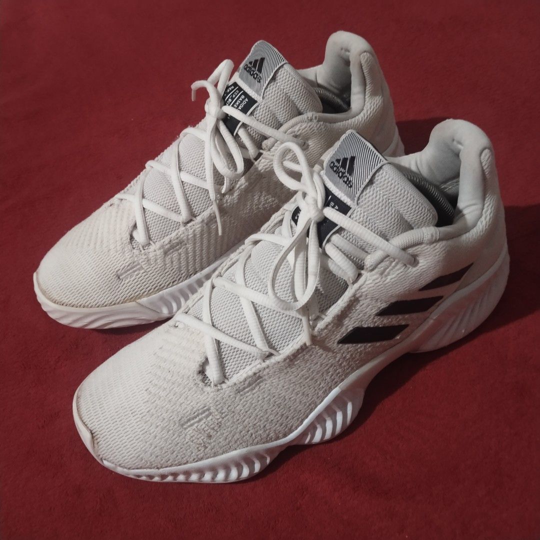 Adidas Pro Bounce Low 2018 'White Black' (Category: Sneakers) located in Virac. Submitted by bigbenplaysthriftstore (Listing ID 1469002815, Image 1). Description: .