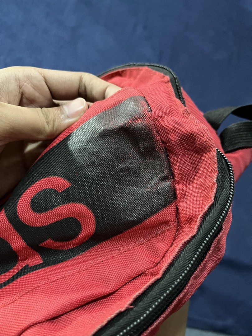 Adidas Red Backpack (Category: Backpacks) located in Antipolo. Submitted by jerpilemon (Listing ID 1468971547, Image 3). Description: Need Wash Slighty Used.