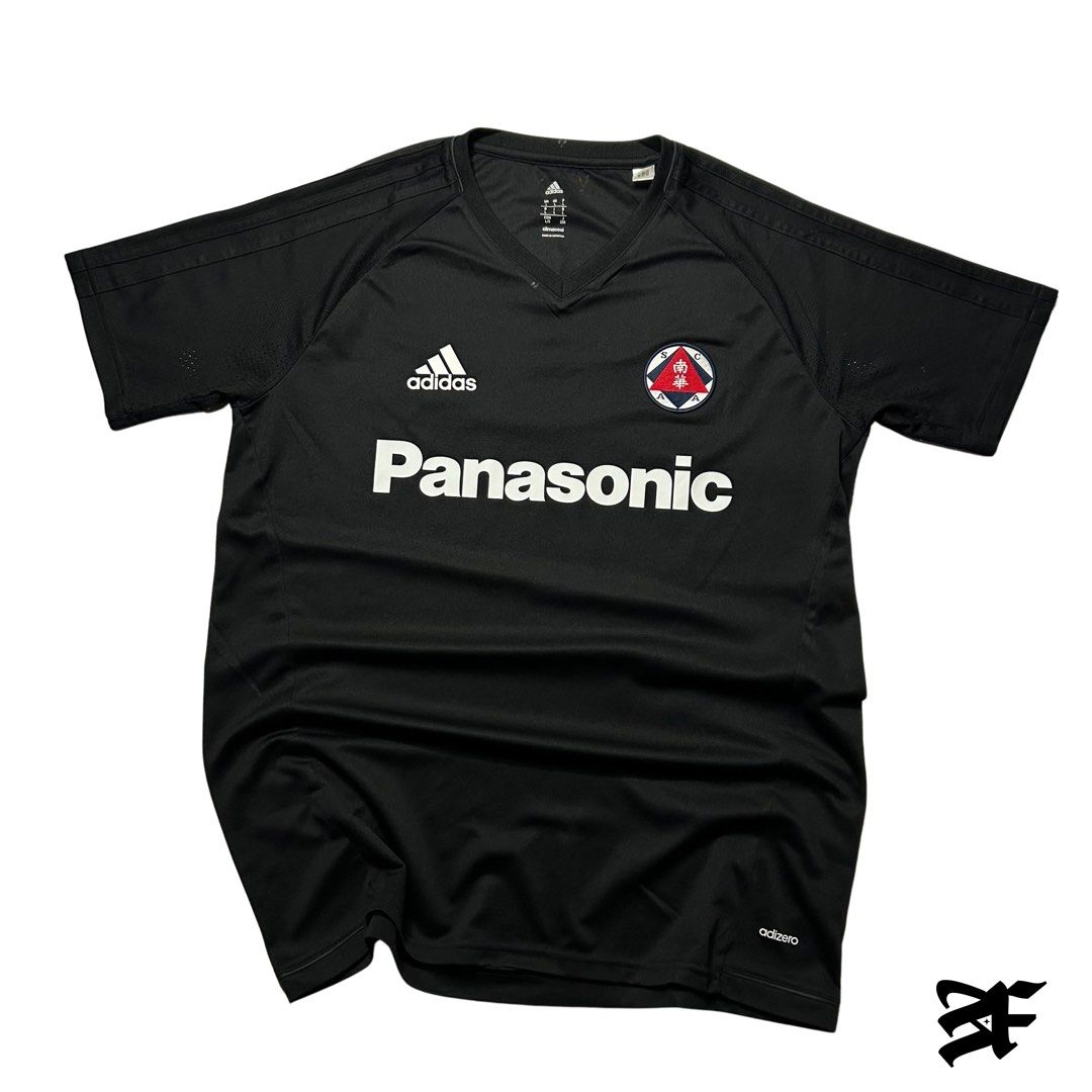 Adidas SCAA Football Jersey (Category: Tshirts & Polo Shirts ) located in Antipolo. Submitted by wvyfrnds (Listing ID 1469017683, Image 1). Description: Adidas SCAA Football Jersey Size: L Color: Black Dimensions (Inches): Length: 28 Width: 21 Color Rate: 9/10 Issues - NONE 595 PLUS SF.