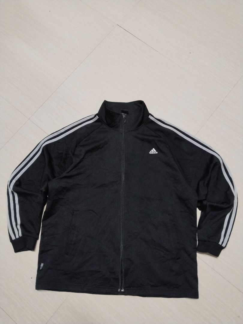 Adidas Track Jacket (Category: Coats, Jackets and Outerwear) located in Caloocan City. Submitted by finddckss (Listing ID 1469042405, Image 1). Description: No Issue Excellent Condi Lenght 28 Width 24.