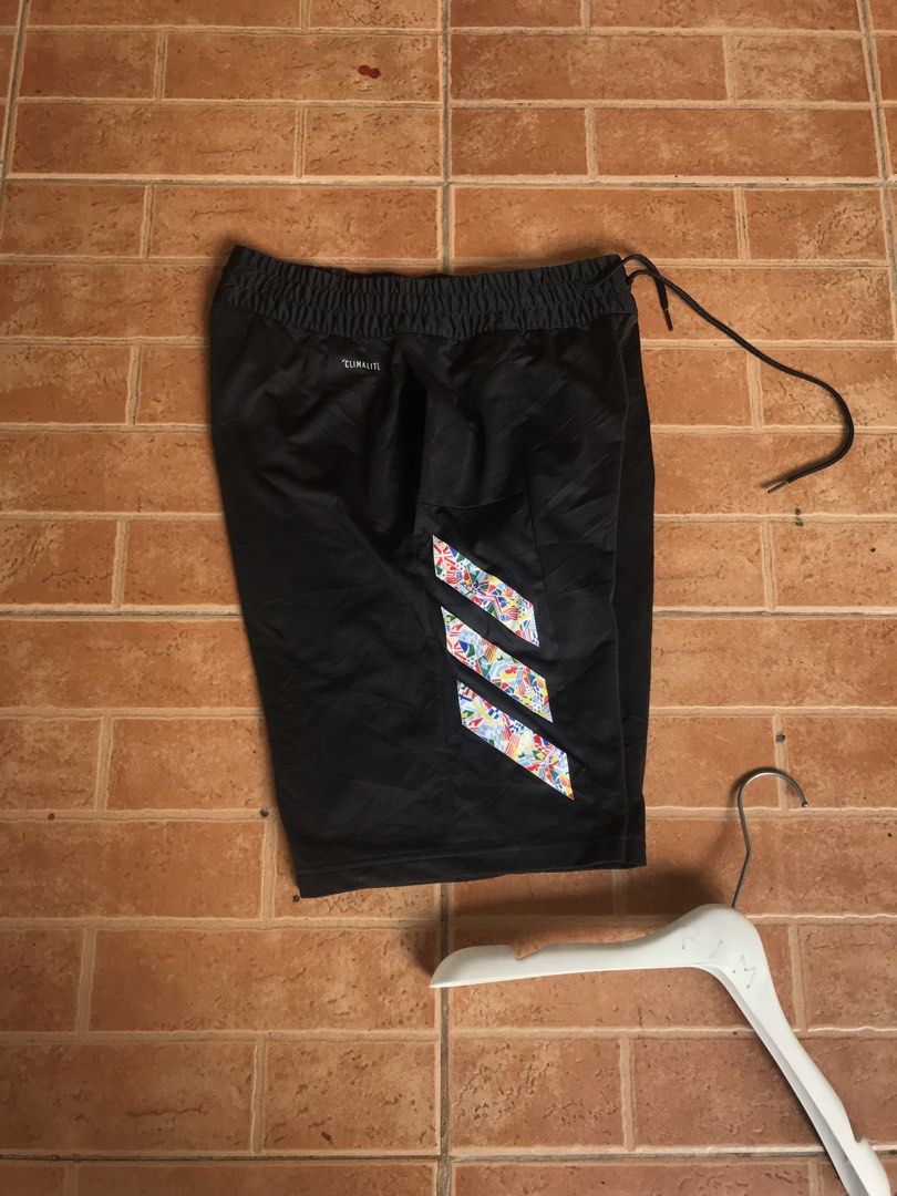 ADIDAS Training Drifit Short (Category: Activewear) located in San Fernando. Submitted by ramjames18 (Listing ID 1469005453, Image 3). Description: •ADIDAS Training Drifit Short 🔥 -Excellent Condition -9.+/10 Color Rate -Drifit (Quickdry) with Side Pockets -Good for Running, Workout, Trail, Sports, Daily Use etc. -Small(28-32 waistlines) -L:20.5” Pm sa interested! 📥.