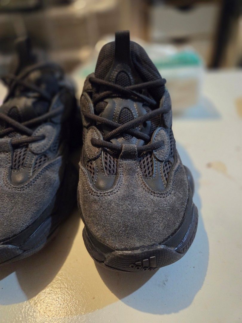 Adidas Yeezy 500 Utility Black (Category: Sneakers) located in Manila. Submitted by isen45 (Listing ID 1469118521, Image 2). Description: - Model: Adidas Yeezy 500 - Colorway: Utility Black - Material: Premium mix of mesh, leather, and suede overlays - Cushioning: Adiprene midsole for all-day comfort - Sole: Grippy rubber outsole with podular design - Style: Chunky silhouette, perfect for streetwear rotations - Condition: Guaranteed authentic, ca
