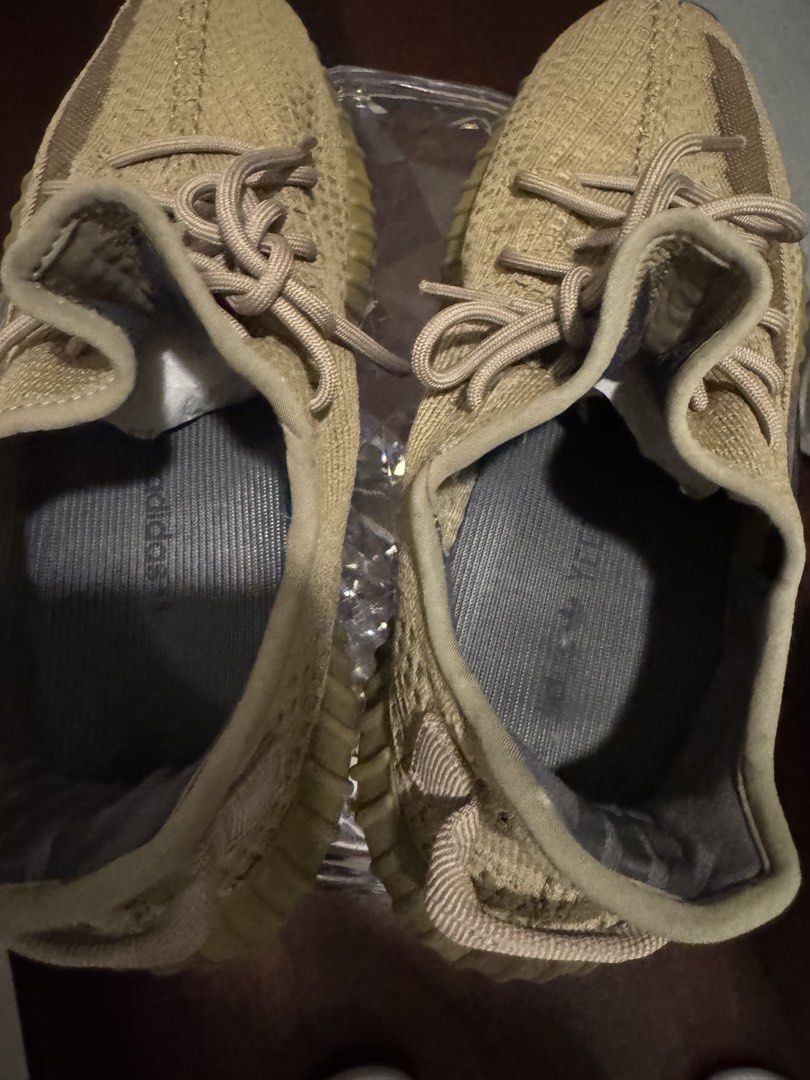 Adidas Yeezy Boost 350 V2 Ash Stone (Category: Sneakers) located in Pateros City. Submitted by gvillar (Listing ID 1469001540, Image 3). Description: - Brand/Model: Adidas Yeezy Boost 350 V2 - Colorway: Ash Stone (Neutral earthy tones) - Size: US 10.5 - Condition: Worn a few times, uppers and insoles are clean, soles have minor dirt from normal walking - Features: Translucent side stripe, heel pull tab, and comfortable Boost cushioning - 100% Aut