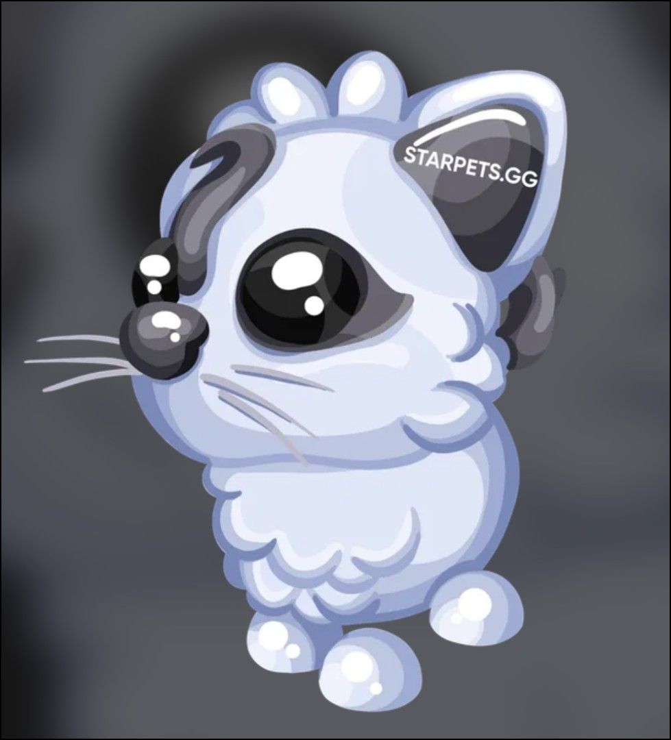 Adopt Me Copycat Virtual Pet No Potion (Category: In-Game Products) located in Manila. Submitted by jobertdizo36105 (Listing ID 1469003827, Image 1). Description: - Game: Adopt Me (Roblox) - Item: Virtual Pet (White and grey with big black eyes and tiny whiskers) - Condition: Collectible digital item, ready for trade - Delivery: Fast delivery upon payment confirmation - Note: Please message me before buying if you have any questions.