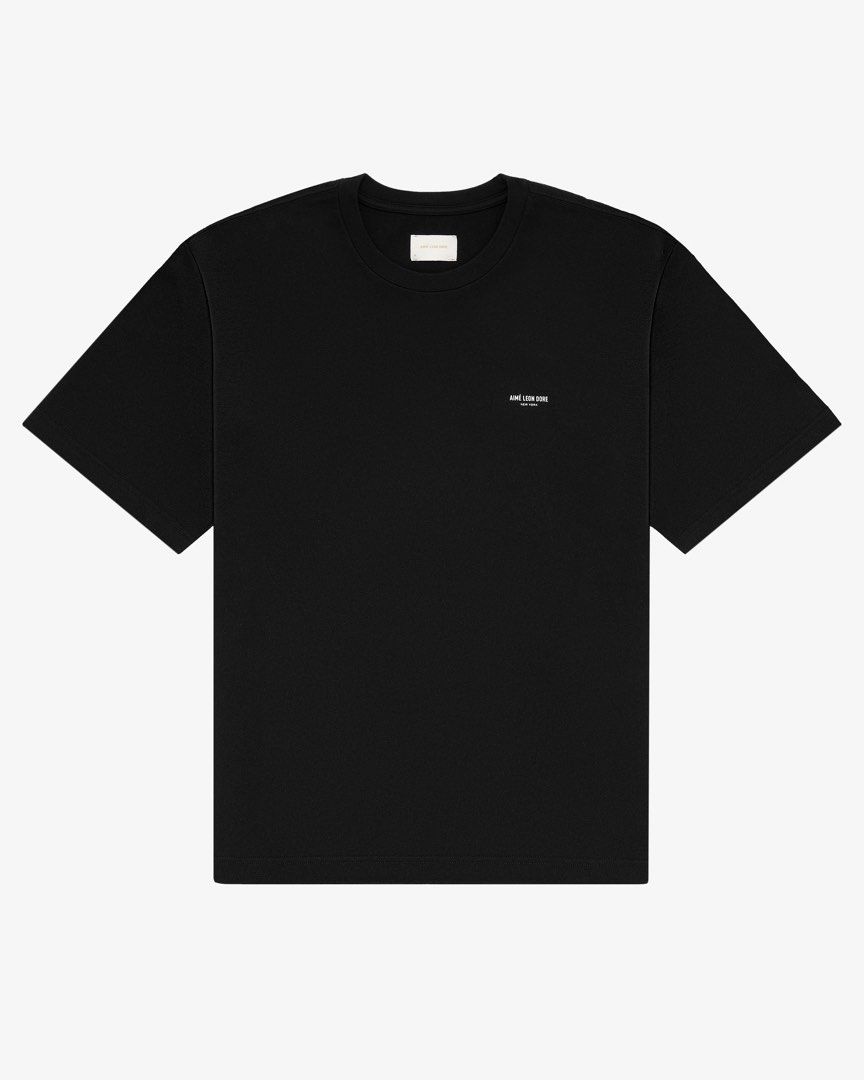 Aimé Leon Dore SS Micro Din Logo Tee Jet Black (Category: Tshirts & Polo Shirts ) located in Manila. Submitted by nichhee (Listing ID 1469087569, Image 1). Description: Aime Leon Dore Micro Logo Tee Color: Black Size: XL (24” × 28”) Price: P7,500 100% LEGIT DM to purchase All sales final.