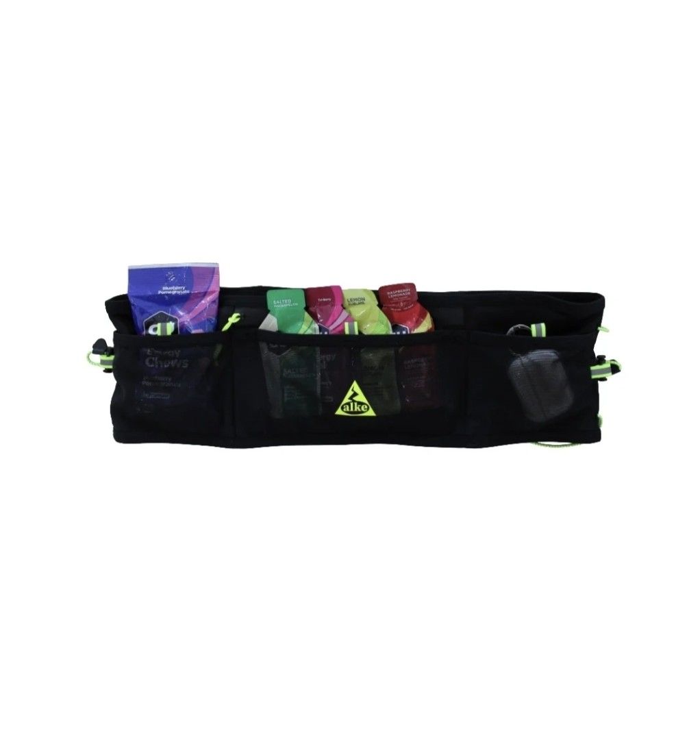 ALKE StrideFree Running Belt (Category: Other Sports Equipment and Supplies) located in Quezon City. Submitted by pasalwana (Listing ID 1468993529, Image 2). Description: ALKE StrideFree Running Belt BRAND NEW, never used rfs: maluwag sakin sakin Key features: 4 front pockets (including a zipper pocket), 1 back pocket, 1 pole holder ✔ Bounce-free ergonomic fit Thin, lightweight, breathable Adjustable drawstrings for the perfect fit Reflective ele