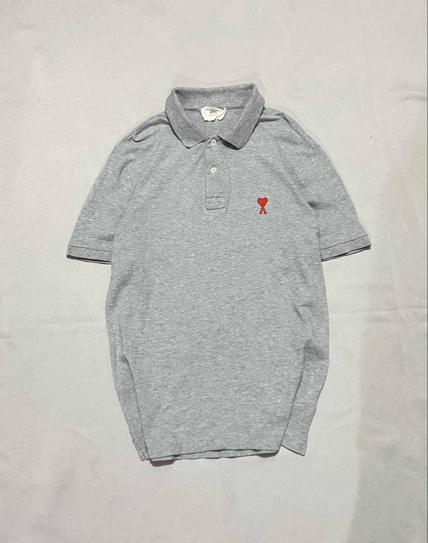AMI POLO SHRT (Category: Tshirts & Polo Shirts ) located in Meycauayan. Submitted by yu1wardrobe (Listing ID 1469095663, Image 1). Description: W:19.5 L:26.5 CR:9.5/10 EXCELLENT CONDITION ISSUE:NONE.