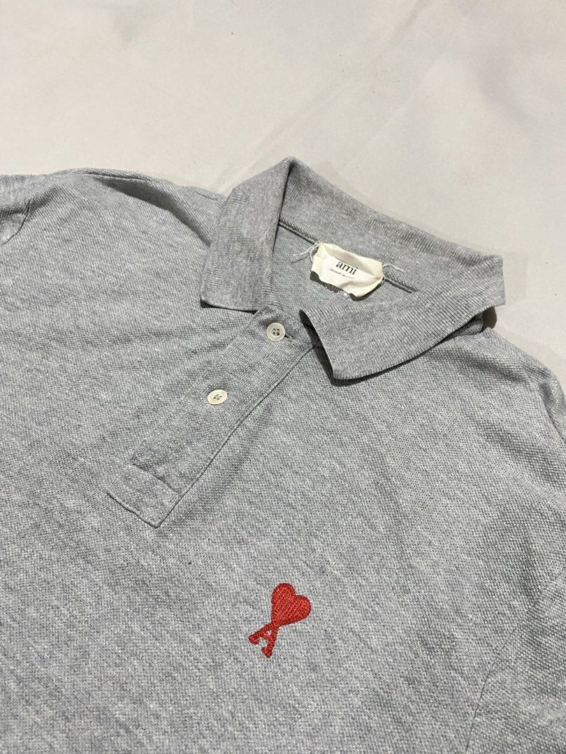 AMI POLO SHRT (Category: Tshirts & Polo Shirts ) located in Meycauayan. Submitted by yu1wardrobe (Listing ID 1469095663, Image 3). Description: W:19.5 L:26.5 CR:9.5/10 EXCELLENT CONDITION ISSUE:NONE.