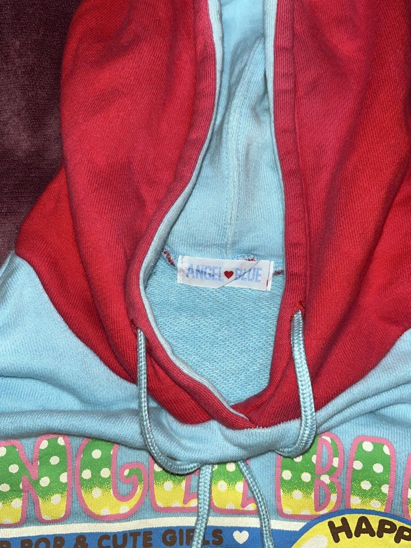 Angel Blue Jacket (Category: Coats, Jackets and Outerwear) located in Baguio. Submitted by thrifty_henry (Listing ID 1469039031, Image 3). Description: Sign of usage Preloved .