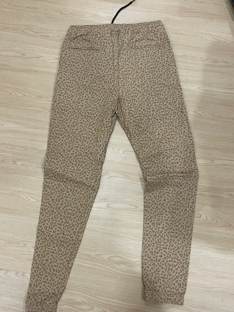 Animal Print Joggers (Category: Jeans) located in Manila. Submitted by bedlambuzz (Listing ID 1469080696, Image 3). Description: WYSIWYG ALL JEANS ARE USED BUT FULLY WEARABLE BUTTONS AND ZIPPERS INTACT MAY HAVE SLIGHT DISCOLORATION OR SMALL FLAWS.