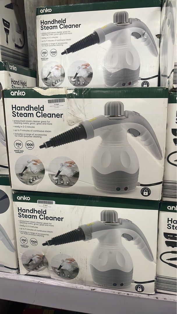 Anko Handheld Steam Cleaner (Category: Irons & Steamers) located in Muntinlupa City. Submitted by aussie.surplustore (Listing ID 1468950092, Image 1). Description: Look for: JANINE -0948 098 5387 Surplus from Australia Location: Muntinlupa.