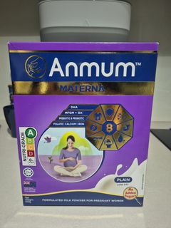 Anmum Materna Formulated Milk Powder Plain Flavour Boxes, Babies & Kids ...