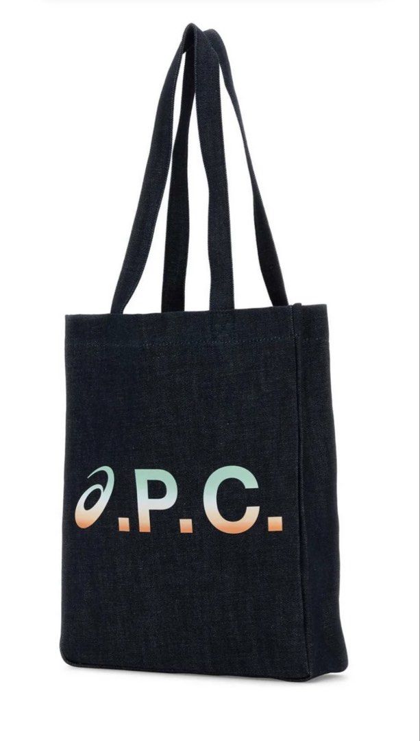 A.P.C. (Category: Tote Bags) located in Limay. Submitted by baggiejem (Listing ID 1468972877, Image 3). Description: A.P.C. A.P.C. X Asics Lou Logo Printed Shopping Bag .
