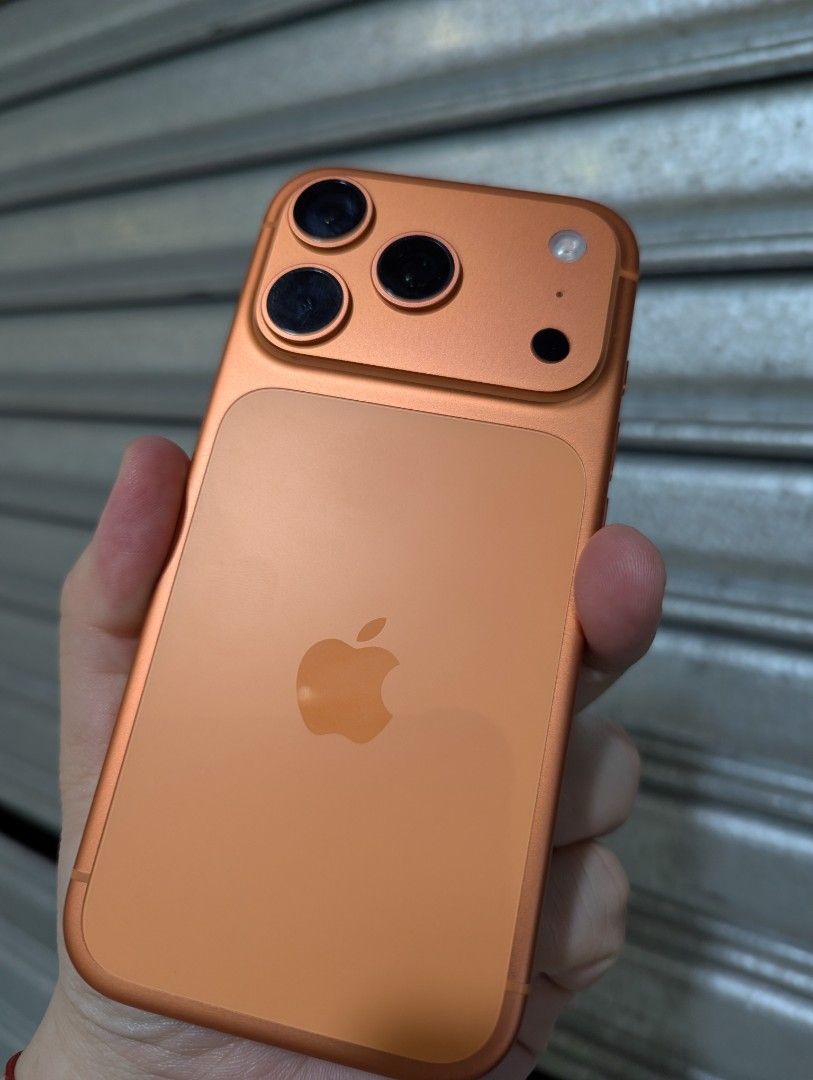 Apple iPhone 16 Pro Desert Titanium (Category: iPhone 17 Series) located in Manila. Submitted by doonaught (Listing ID 1468943380, Image 2). Description: no issues no repair smooth af box paper bag case cable dual esim factory unlock test all u want fairview.