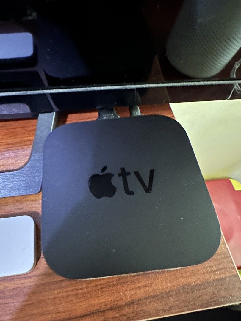 Apple TV 4K (2nd Gen) (Category: TV Parts & Accessories) located in San Fernando. Submitted by jcpzz (Listing ID 1468968671, Image 1). Description: - Apple TV 4K 2nd gen - include cable and hdmi - 32GB - guaranteed authentic, bought at Datablitz last July 2026.