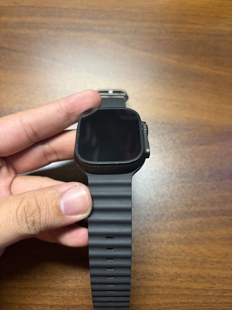 Apple Watch Ultra 3 (Category: Wearables & Smart Watches) located in Valenzuela. Submitted by ChiasCloset (Listing ID 1468933456, Image 2). Description: Apple Watch Ultra 3 Price: ₱33,500 FIX! * 100% Battery Health * Warranty until April 2027 * With signs of usage * Unit and charger only * No issue Location: Valenzuela or MOA.