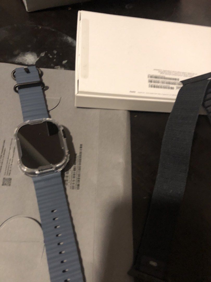 Apple watch Ultrsa 3 (Category: Wearables & Smart Watches) located in Mandaluyong City. Submitted by huntervip (Listing ID 1469003886, Image 3). Description: Aplewatch Ultra 3 just opened it But never used complete with paperbag , box , charger , Milanese and sports original bands .
