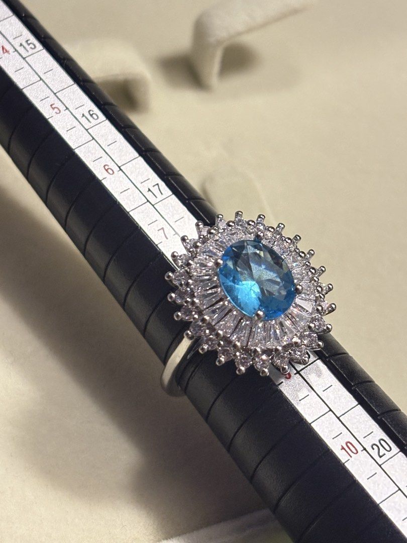 🩵aquamarine ring (Category: Rings) located in Davao. Submitted by ememlou17 (Listing ID 1469068087, Image 3). Description: 🩵aquamarine Ring gemstone. Ring size 8 adjustable Markings au750 Rodium/ Platinum over copper based metal Tarnish resistant with extra care Message me directly📩.